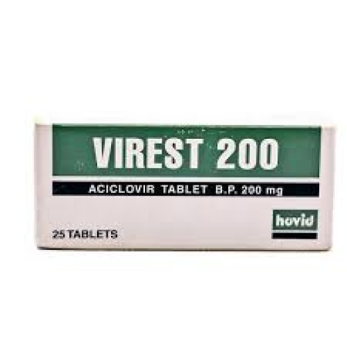 Virest 200mg Aciclovir